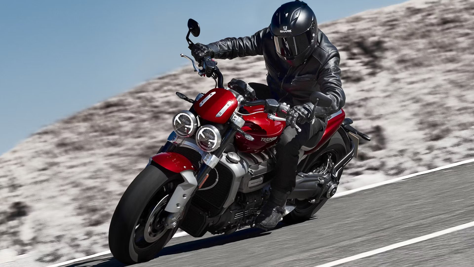 Unleash the Beast: Triumph Rocket 3 Roars with the Biggest Engine Ever