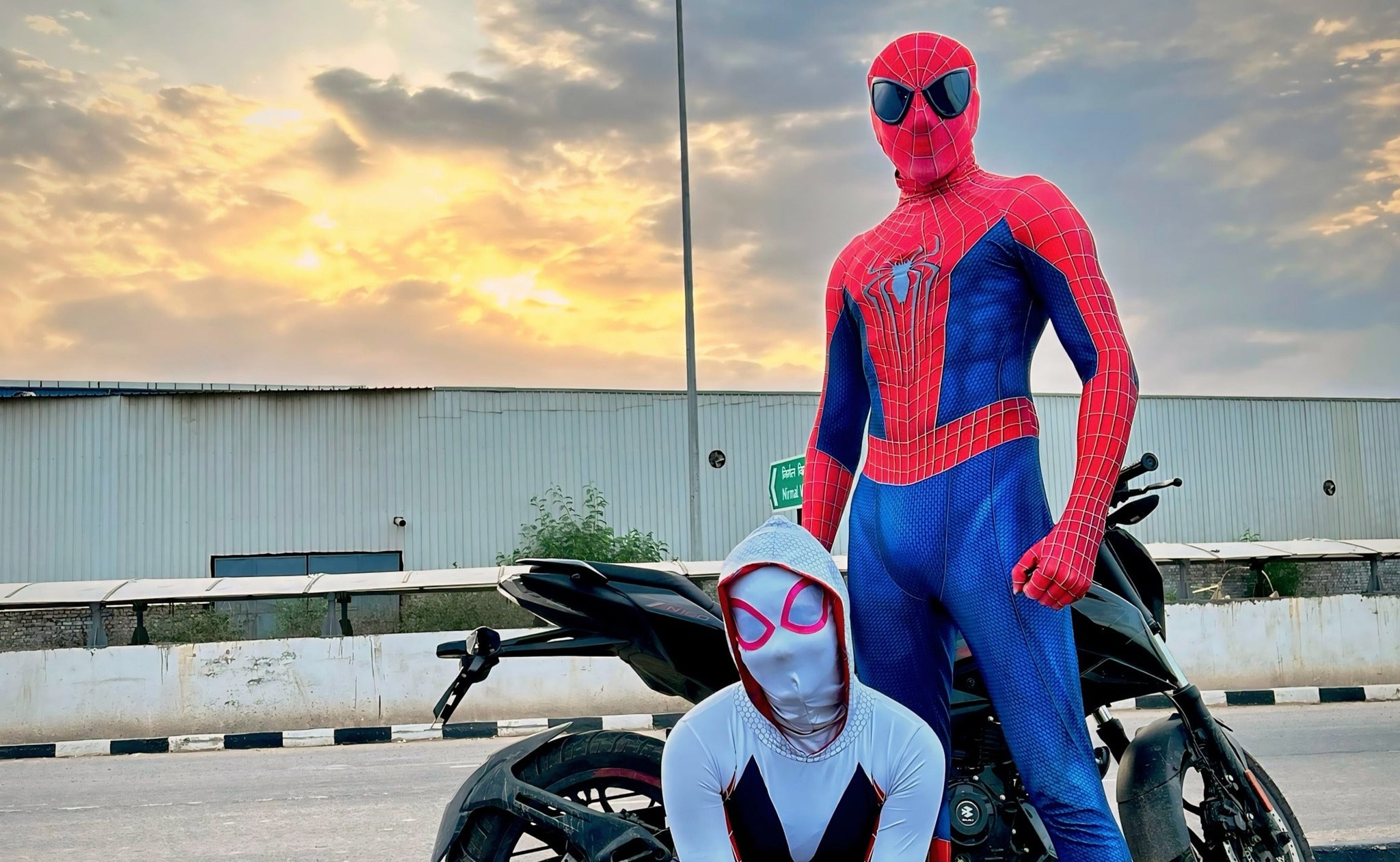 Spidey Senses Tingling: Delhi's Dynamic Duo Swings Into Trouble!