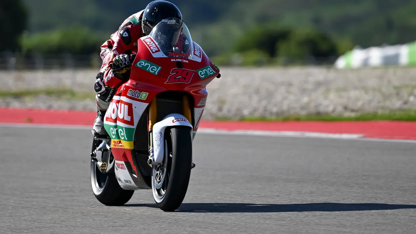 Sparks Fly at MotoE Portimao Test: Spinelli Dominates Day 1 Thrills!