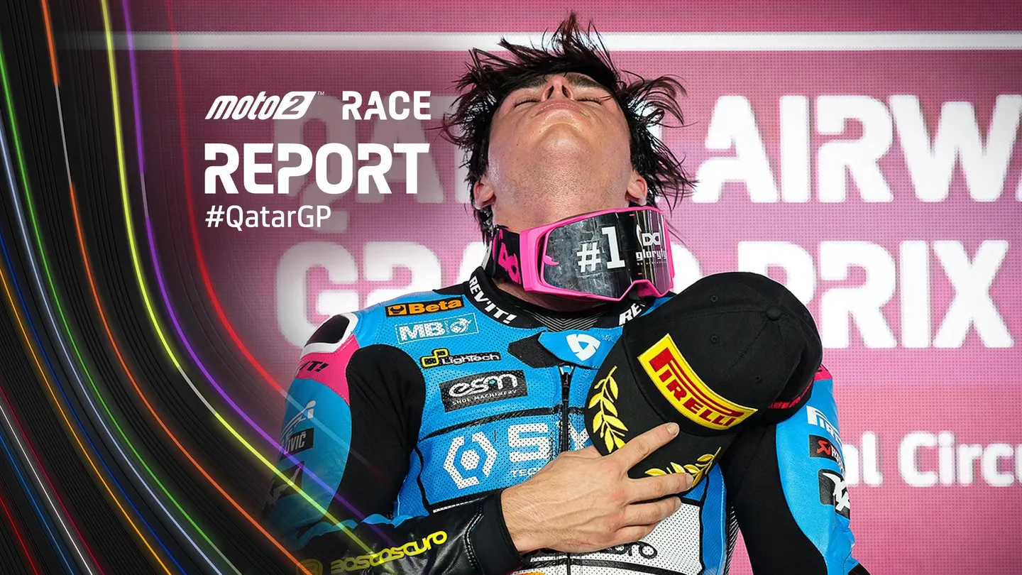 Lopez Lights Up Qatar: Moto2 Thriller Under the Floodlights!