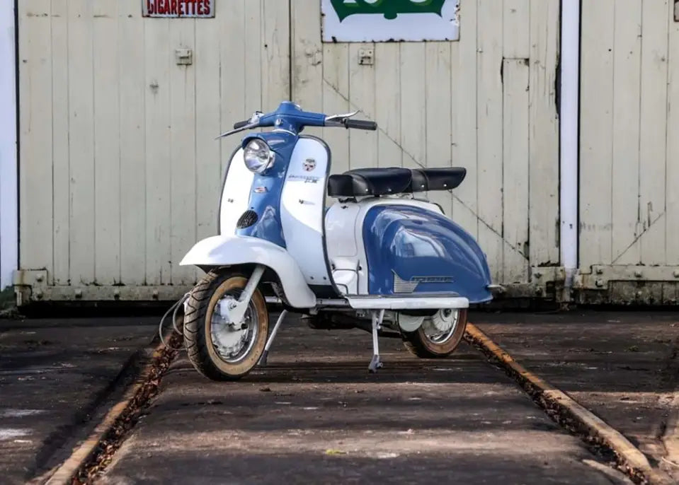 Cruisin' in Style: Lady McAlpine's Vintage Lambretta Scooter Takes the Spotlight at Ascot Auction