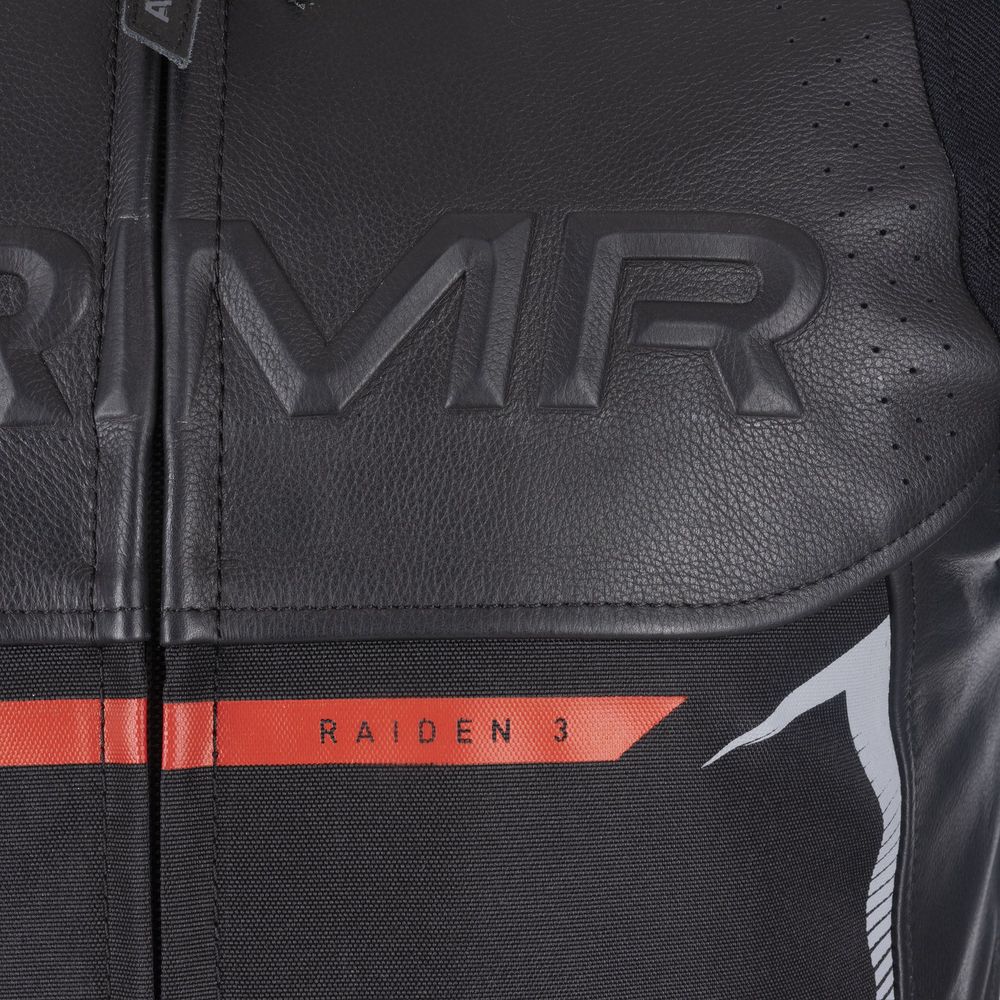 ARMR Raiden 3.0 Leather Jacket Black / Red FREE 1 YEAR Returns, FREE UK Delivery | ThrottleChimp