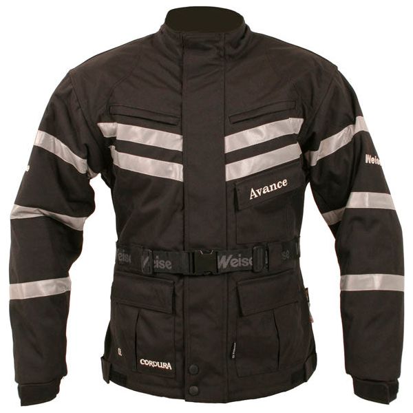 Weise Avance CE Level 2 Textile Jacket Black - ThrottleChimp