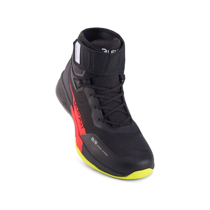 Eleveit Stratos Waterproof Short Boots Black / Red (Image 2) - ThrottleChimp