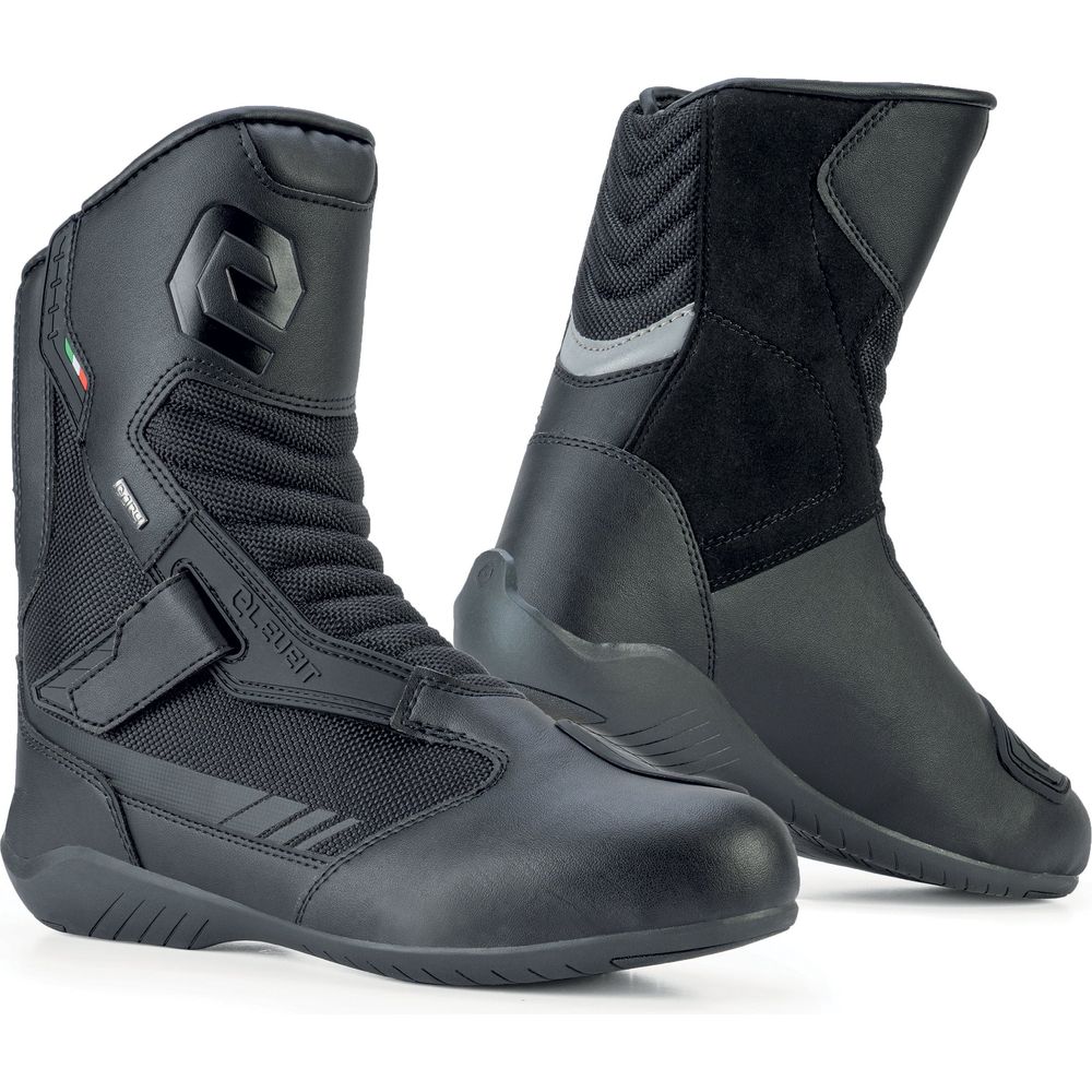 Eleveit T OX Evo Waterproof Touring Boots Black - ThrottleChimp