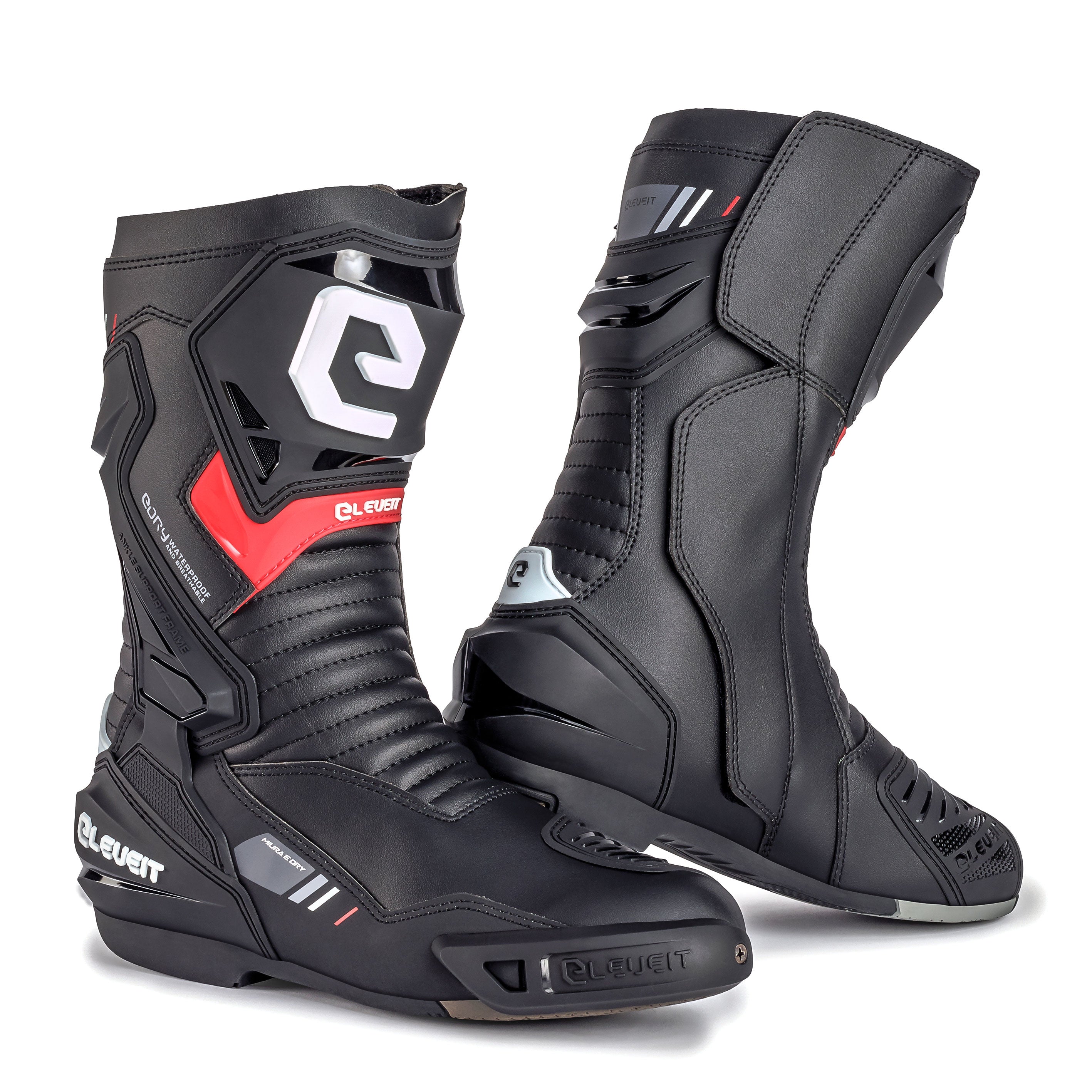 Eleveit S Miura Evo Waterproof Sport Boots Black - ThrottleChimp