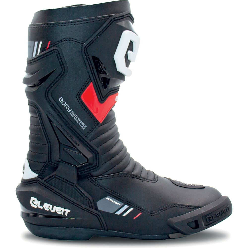 Eleveit S Miura Evo Waterproof Sport Boots Black (Image 2) - ThrottleChimp