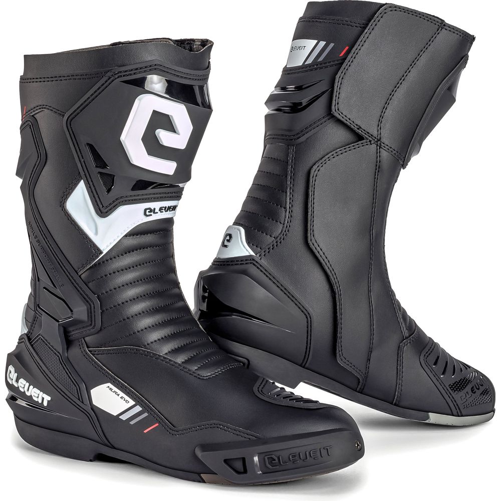 Eleveit S Miura Evo Sport Boots Black - ThrottleChimp