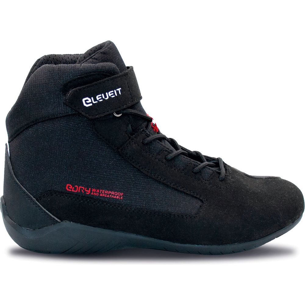 Eleveit Delta Ex Fighter Waterproof Short Boots Black (Image 2) - ThrottleChimp