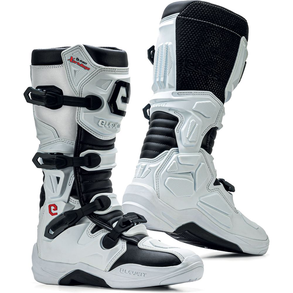 Eleveit X Privilege Off-Road Boots White / Black - ThrottleChimp