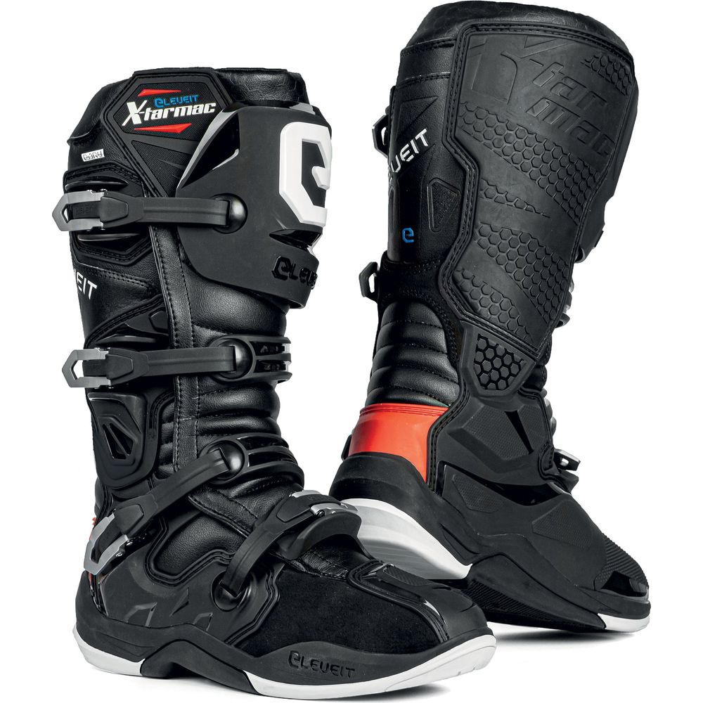 Eleveit X Tarmac Waterproof Off-Road Boots Black - ThrottleChimp