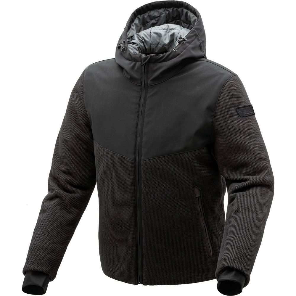 Tucano Urbano Bormio Knit Hydroscud Jacket Black - ThrottleChimp