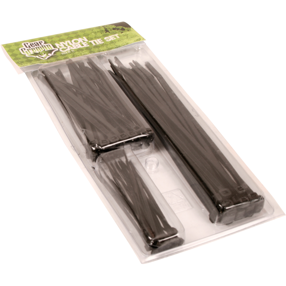 Gear Gremlin Cable Ties - Pack Of 75 Pieces - ThrottleChimp