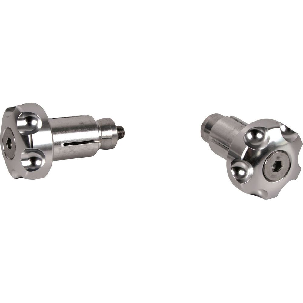 Gear Gremlin Short Bar End Silver - ThrottleChimp