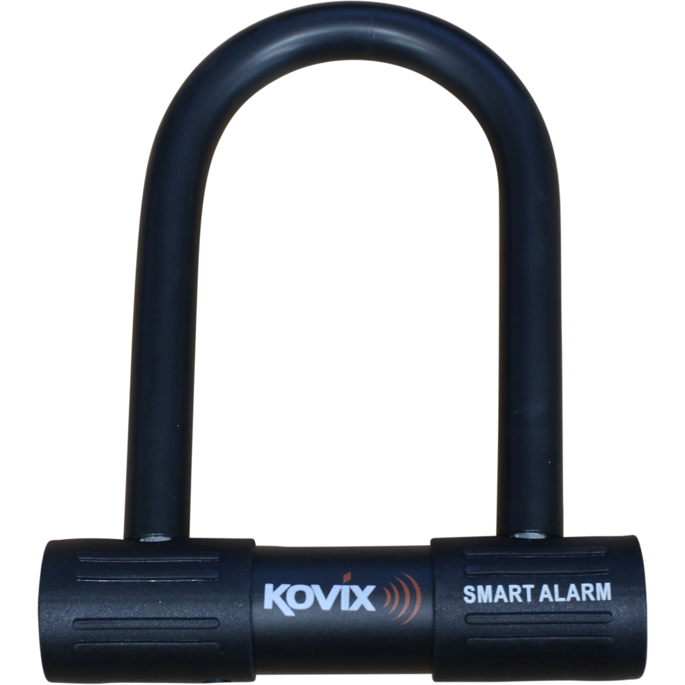 Kovix KTL Alarmed U Lock Black - 300mm X 885mm X 14mm - ThrottleChimp