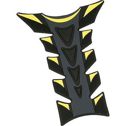 Gear Gremlin Rubber Tank Pad Yellow - ThrottleChimp