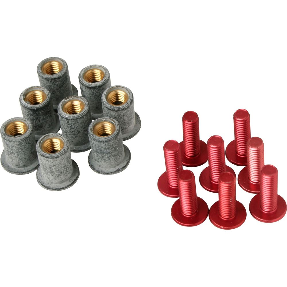 Gear Gremlin Screen Screw Kit Red - ThrottleChimp