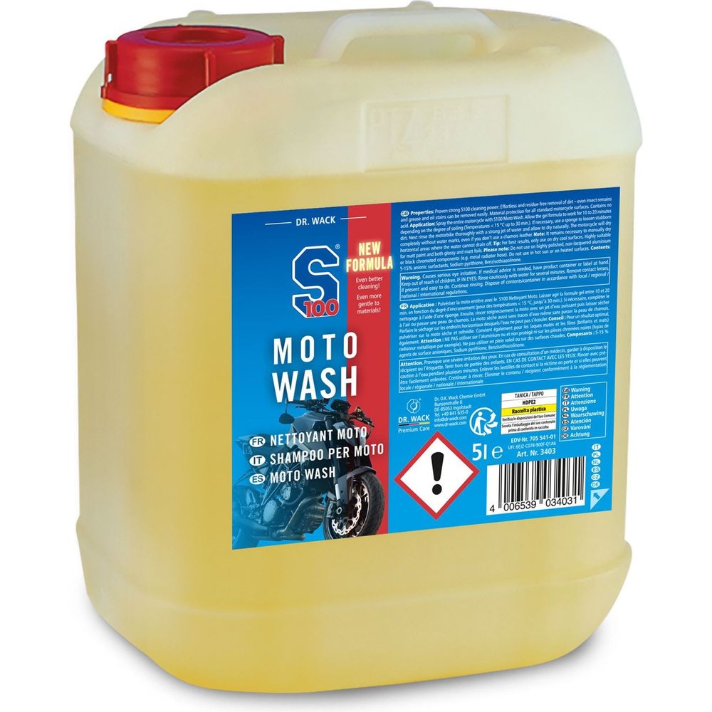 S100 Moto Wash Gel (Image 2) - ThrottleChimp