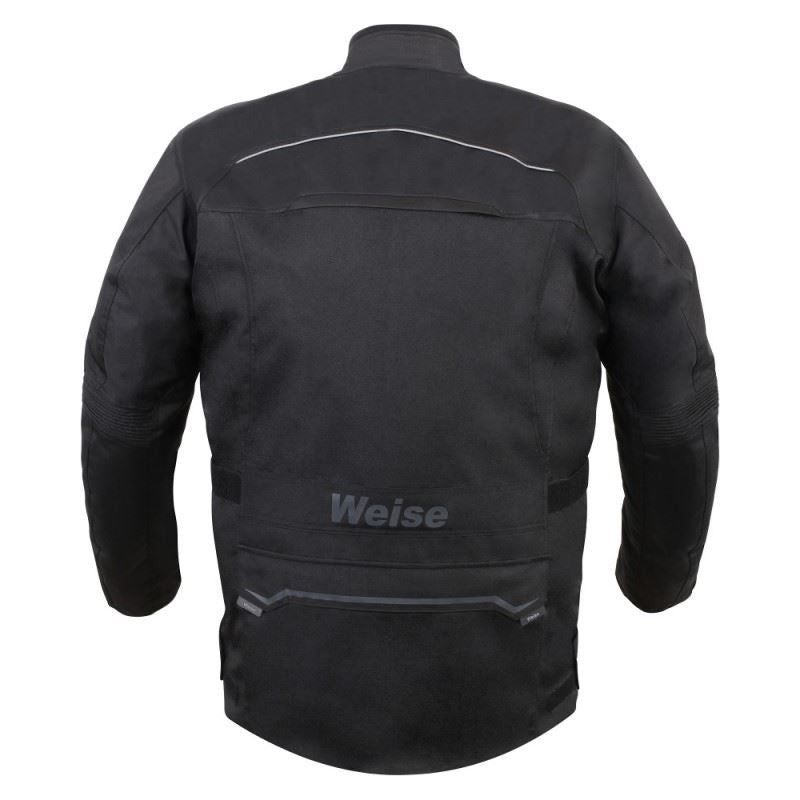 Weise Core Adventure Plus Textile Jacket Black (Image 3) - ThrottleChimp