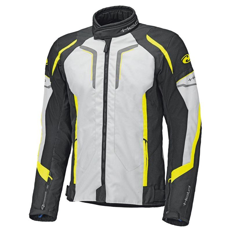 Held Smoke Textile Jacket Grey / Neon Yellow