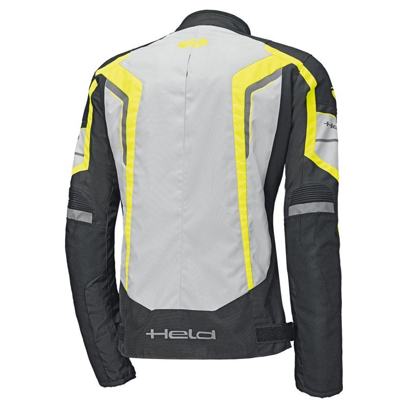 Held Smoke Textile Jacket Grey / Neon Yellow