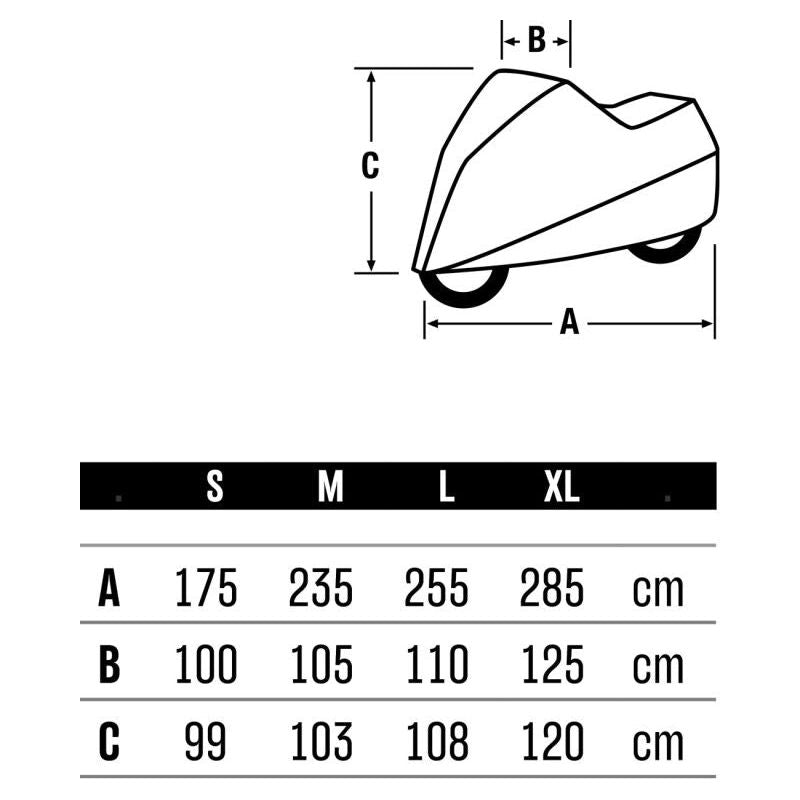 Held Quad Cover For Quads & ATV Silver