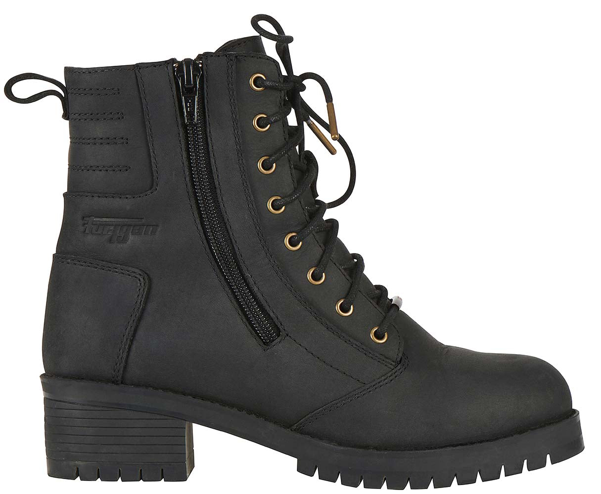 Furygan Janis Ladies Boots Black FREE 1 YEAR Returns, FREE UK Delivery | ThrottleChimp