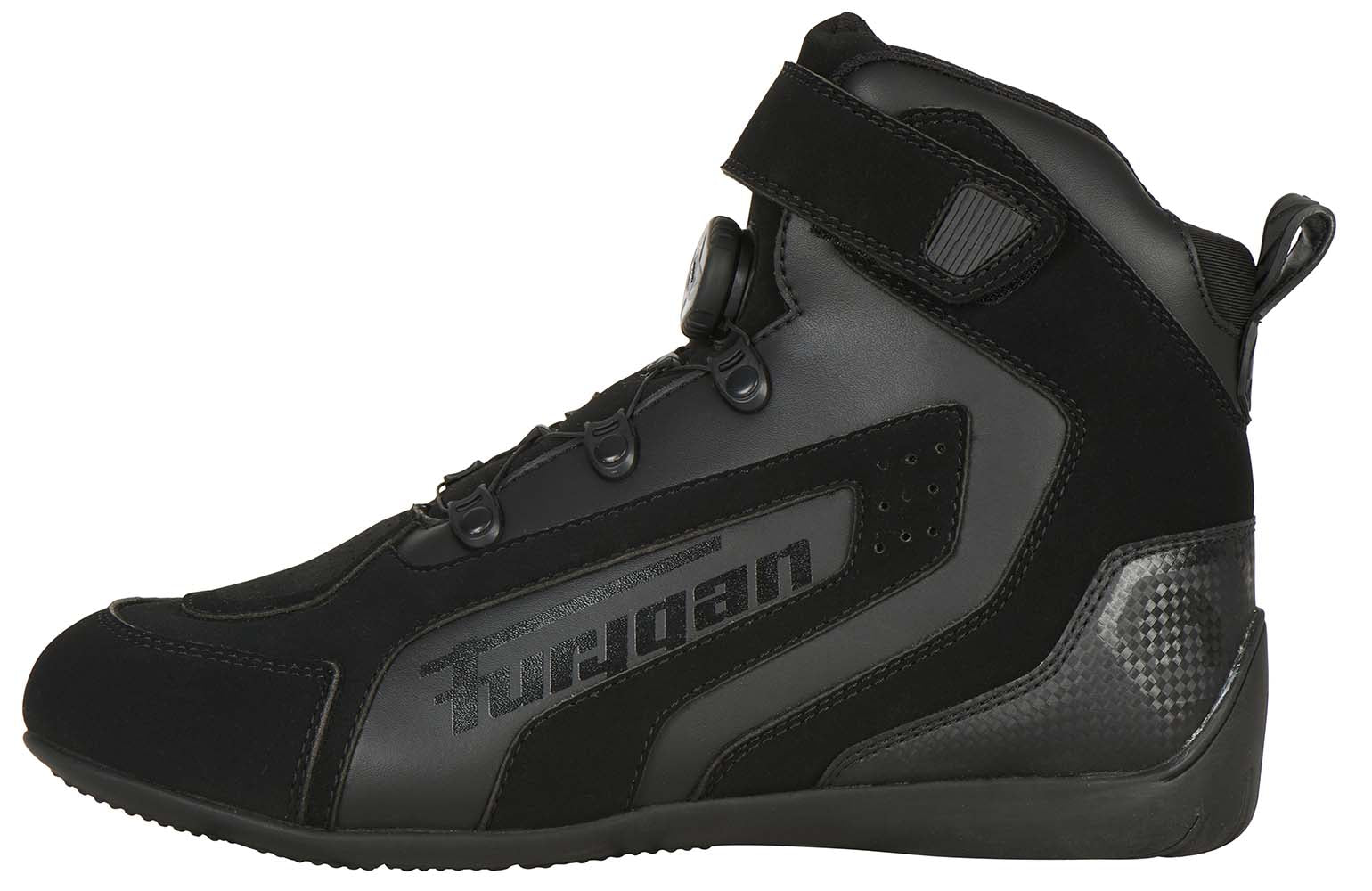 Furygan V4 Easy D3O Shoes Black FREE 1 YEAR Returns, FREE UK Delivery | ThrottleChimp