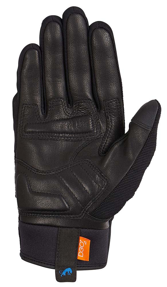 Furygan Jet D3O Textile Gloves Black / Blue FREE 1 YEAR Returns, FREE UK Delivery | ThrottleChimp