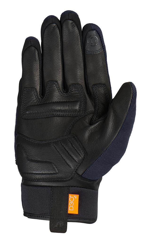 Furygan Jet D3O Textile Gloves Blue / Black FREE 1 YEAR Returns, FREE UK Delivery | ThrottleChimp