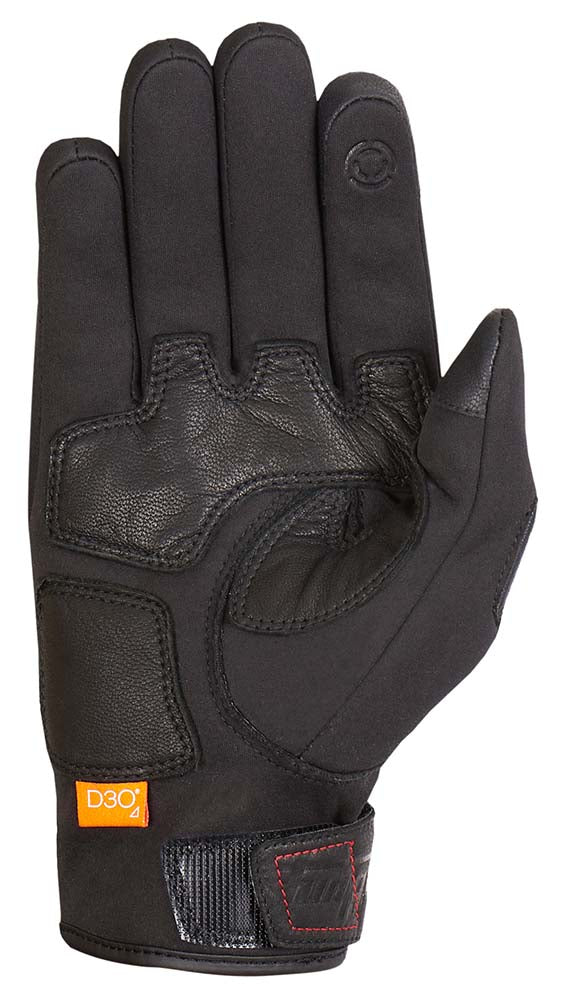 Furygan TD Soft D3O Textile Gloves Black FREE 1 YEAR Returns, FREE UK Delivery | ThrottleChimp