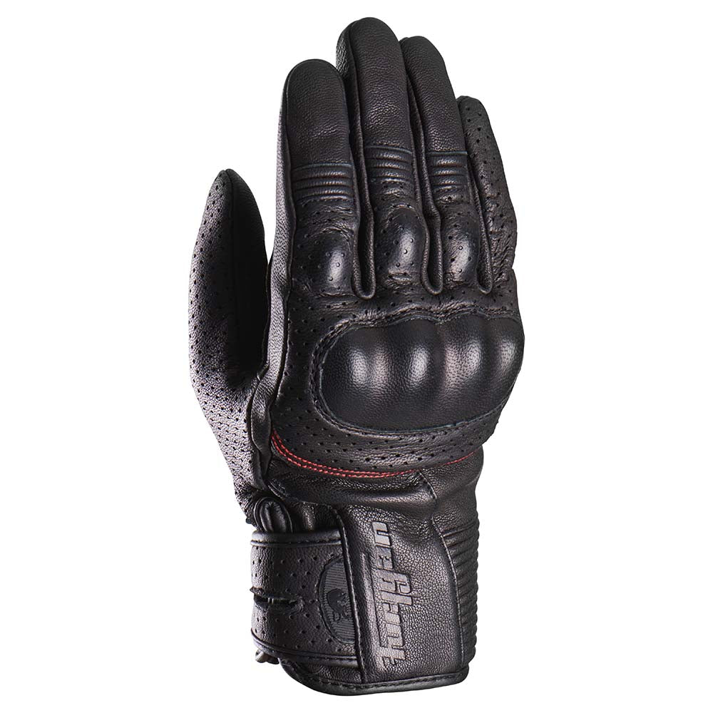 Furygan Dean Leather Gloves Black FREE 1 YEAR Returns, FREE UK Delivery | ThrottleChimp