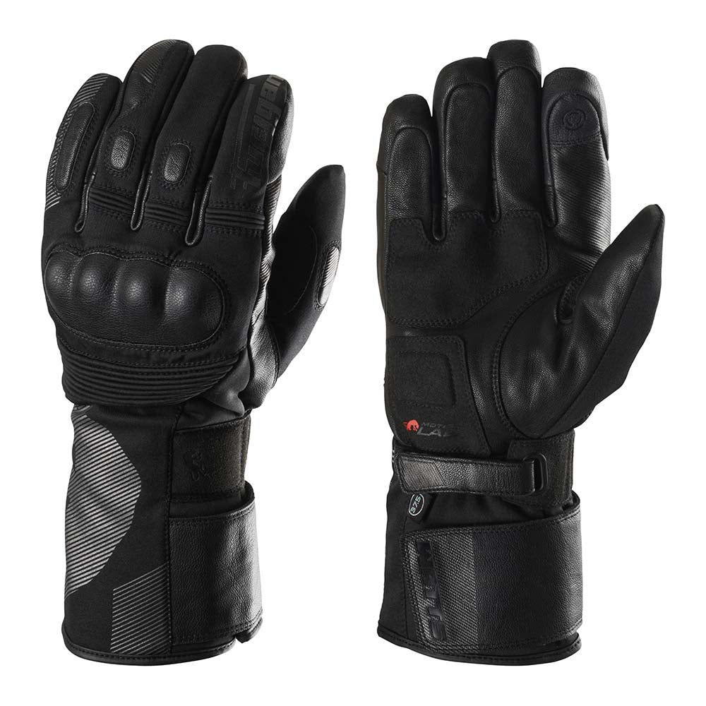 Furygan Watts 37.5 Textile Gloves Black FREE 1 YEAR Returns, FREE UK Delivery | ThrottleChimp