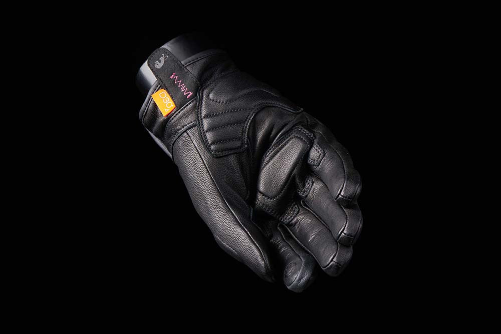 Furygan LR Jet All Season D3O Ladies Leather Gloves Black FREE 1 YEAR Returns, FREE UK Delivery | ThrottleChimp