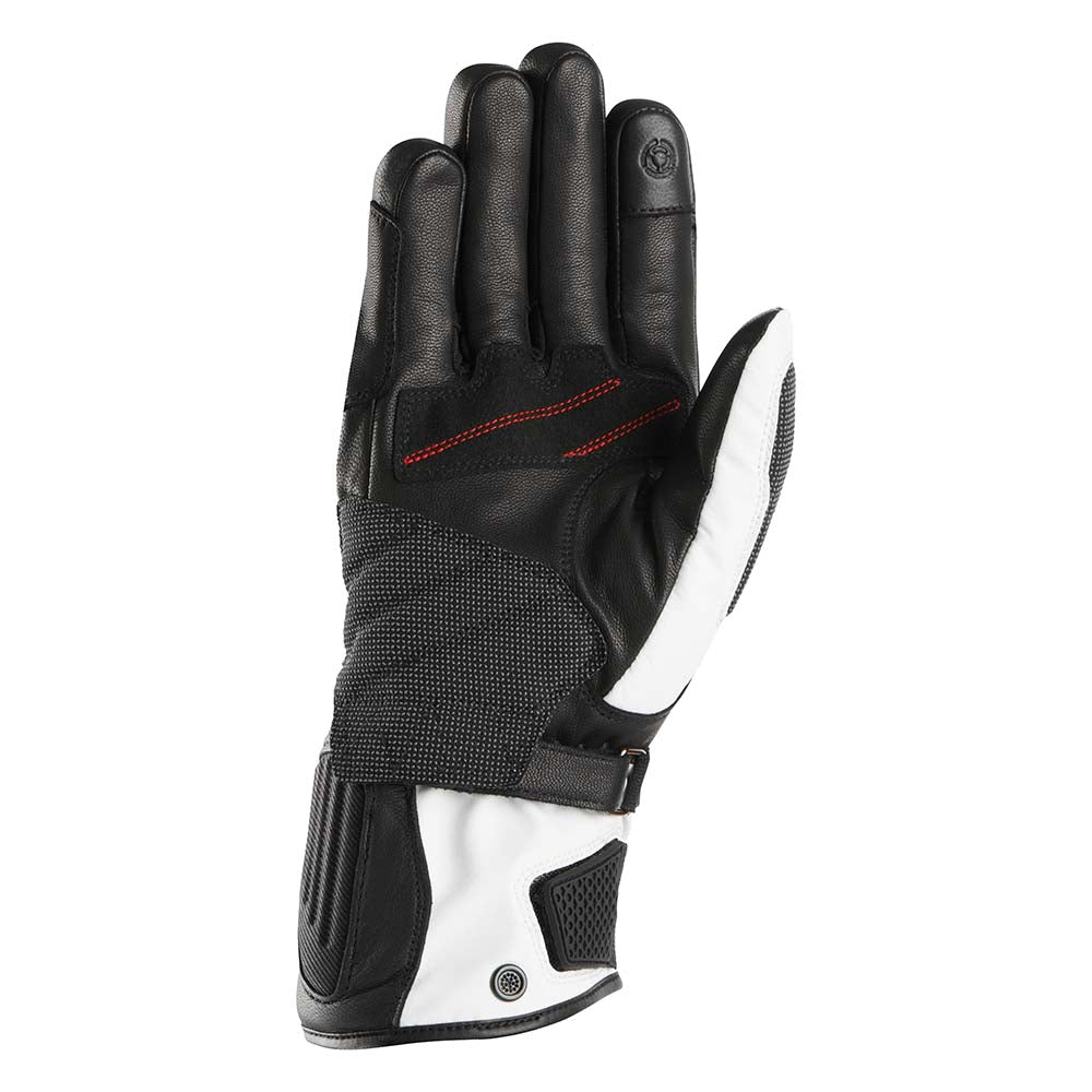 Furygan Nomad Textile Gloves Black / Pearl FREE 1 YEAR Returns, FREE UK Delivery | ThrottleChimp