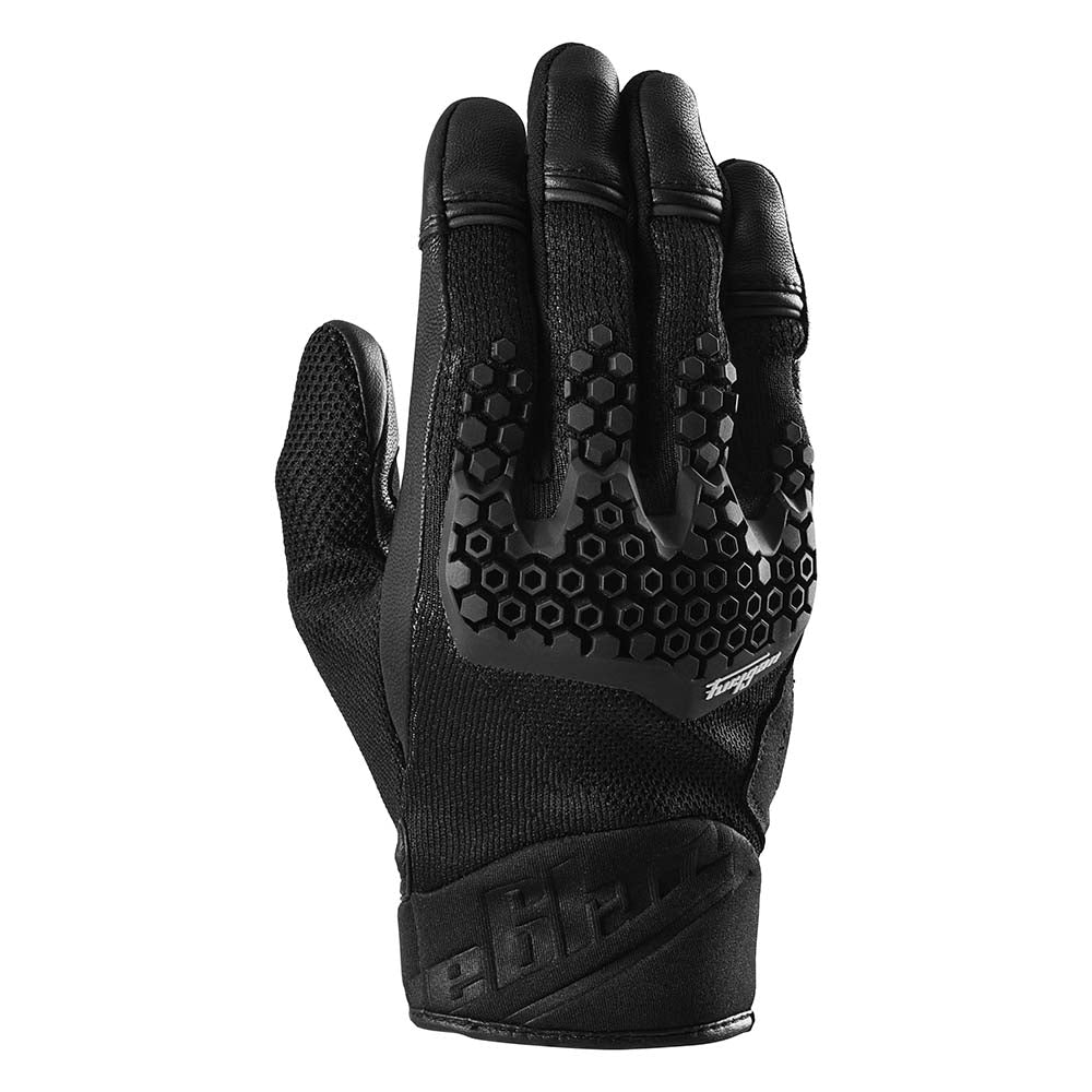 Furygan Jack Textile Gloves Black FREE 1 YEAR Returns, FREE UK Delivery | ThrottleChimp