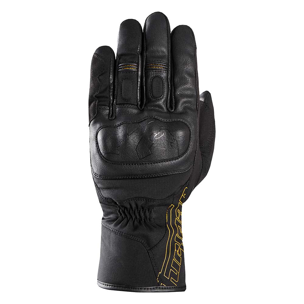 Furygan Oslo D3O Primaloft Ladies Leather Gloves Black / Gold FREE 1 YEAR Returns, FREE UK Delivery | ThrottleChimp