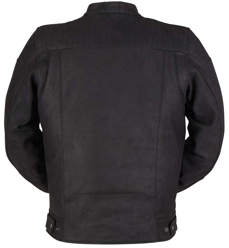 Furygan Clint Evo Leather Jacket Black FREE 1 YEAR Returns, FREE UK Delivery | ThrottleChimp