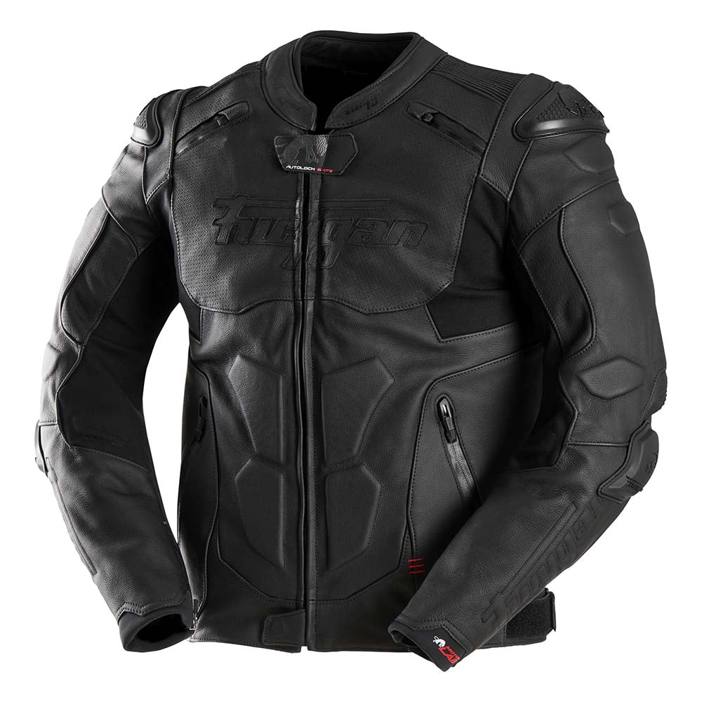 Furygan Ghost Evo Leather Jacket Black FREE 1 YEAR Returns, FREE UK Delivery | ThrottleChimp