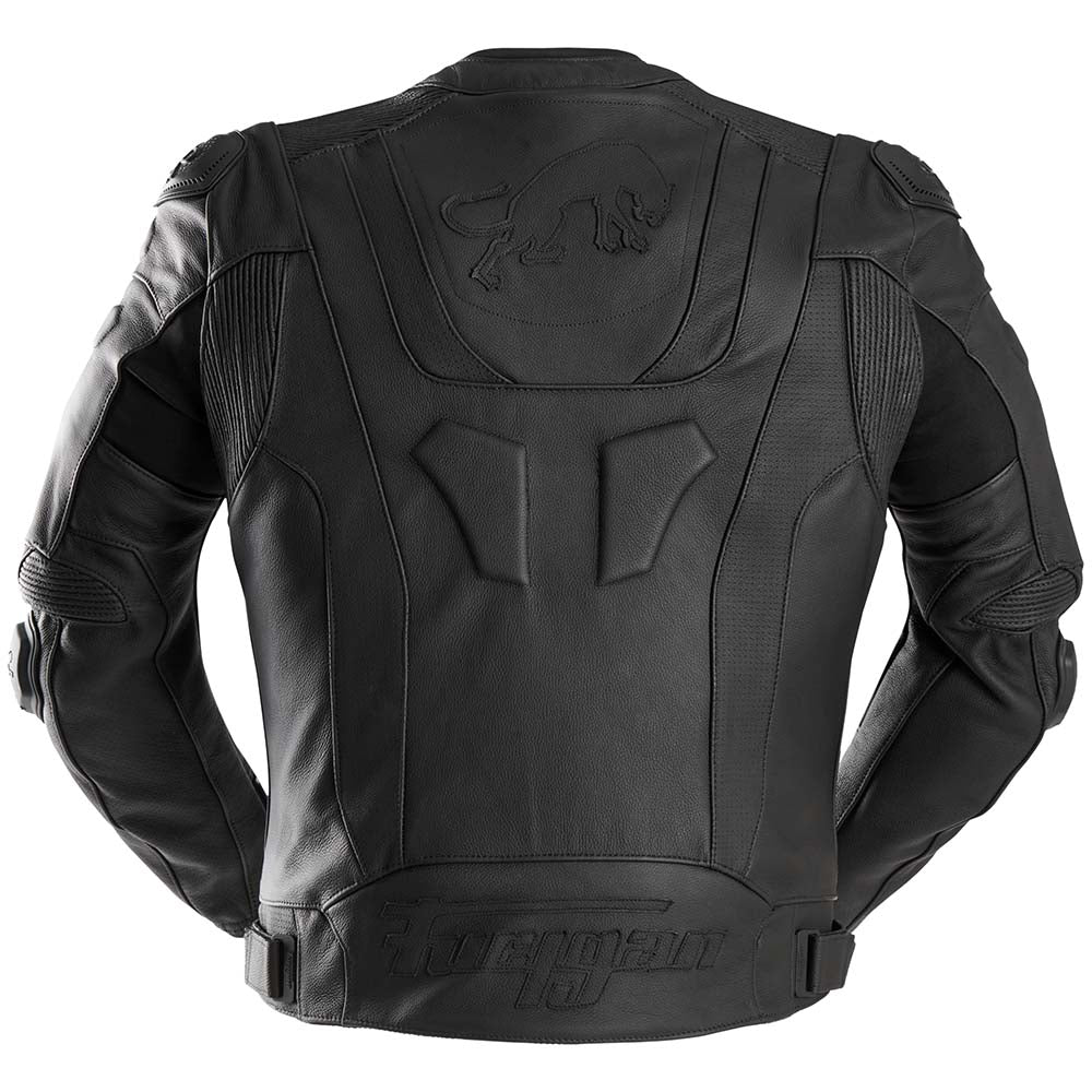 Furygan Ghost Evo Leather Jacket Black FREE 1 YEAR Returns, FREE UK Delivery | ThrottleChimp