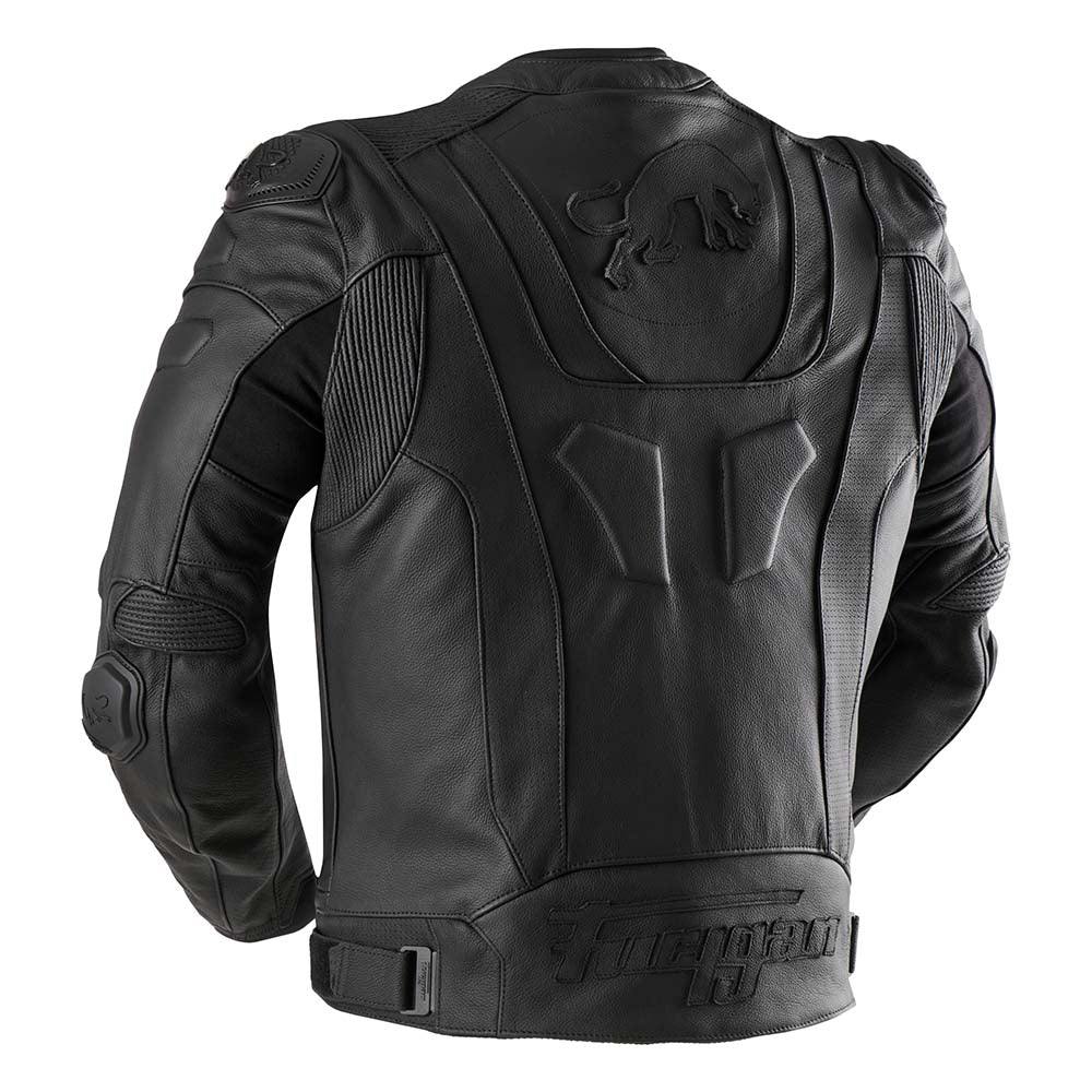 Furygan Ghost Evo Leather Jacket Black FREE 1 YEAR Returns, FREE UK Delivery | ThrottleChimp