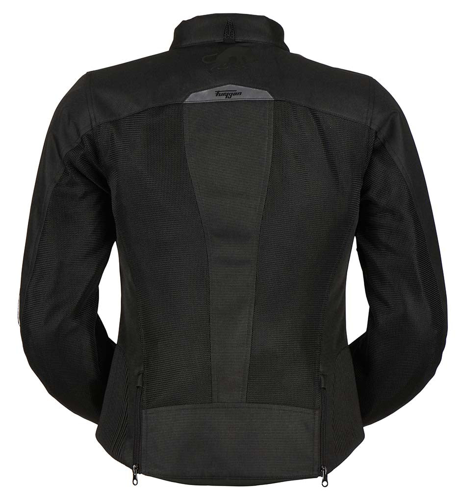 Furygan Mistral Evo 3 Ladies Textile Jacket Black FREE 1 YEAR Returns, FREE UK Delivery | ThrottleChimp