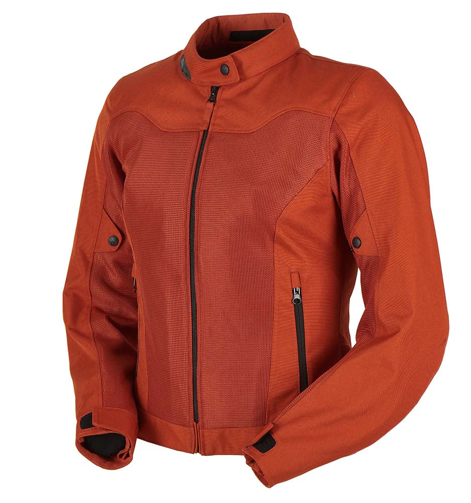 Furygan Mistral Evo 3 Ladies Textile Jacket Rust FREE 1 YEAR Returns, FREE UK Delivery | ThrottleChimp