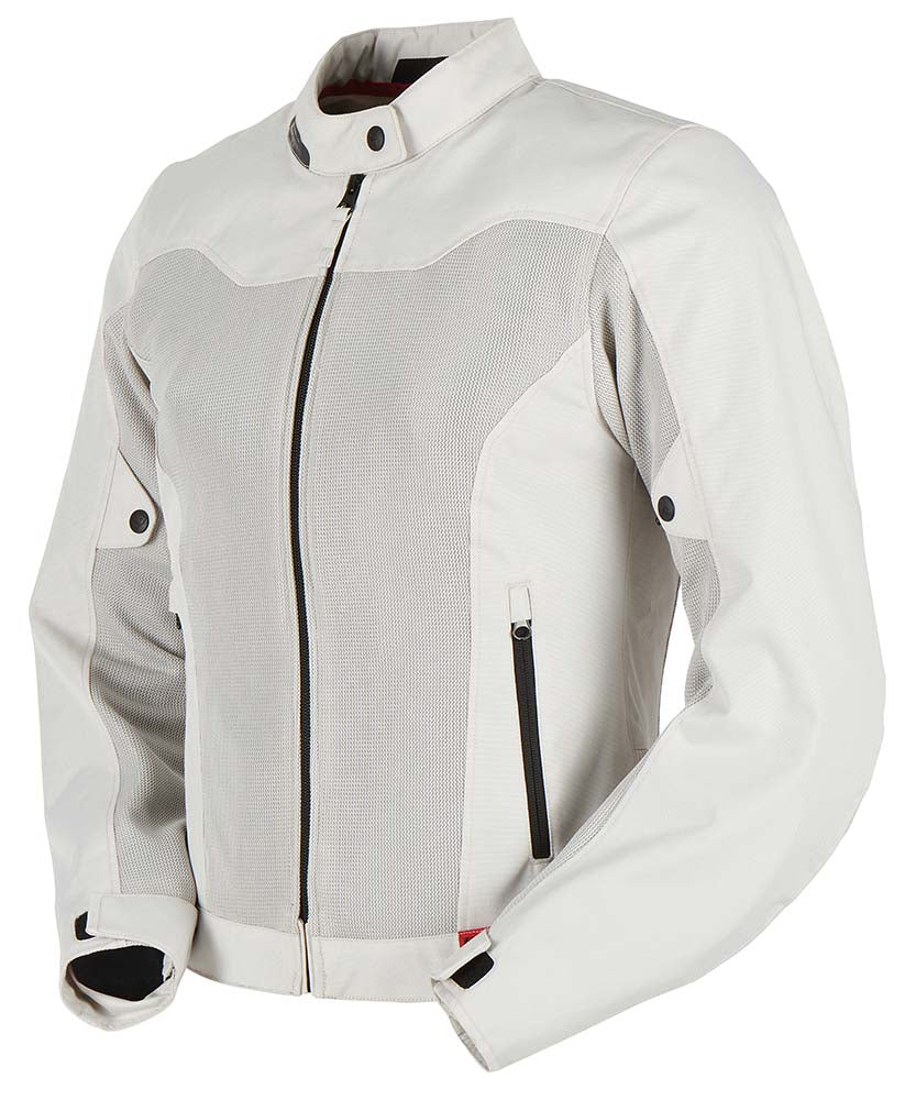 Furygan Mistral Evo 3 Ladies Textile Jacket Pearl FREE 1 YEAR Returns, FREE UK Delivery | ThrottleChimp