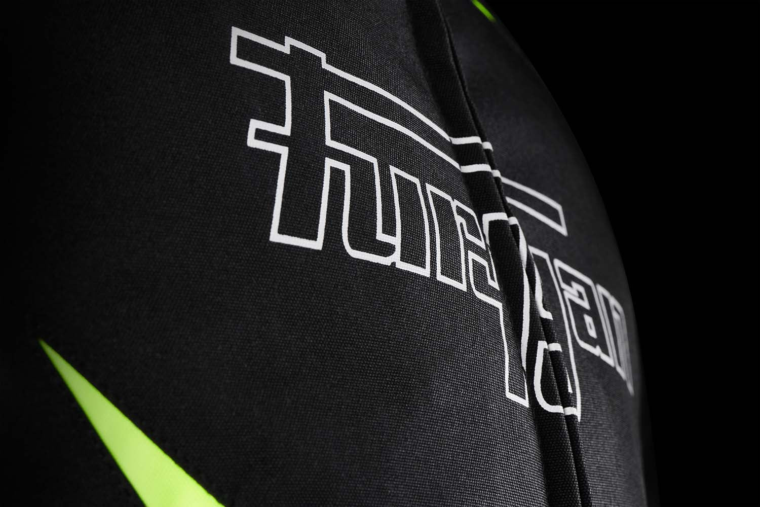 Furygan Yori Textile Jacket Black / White / Fluo Yellow FREE 1 YEAR Returns, FREE UK Delivery | ThrottleChimp