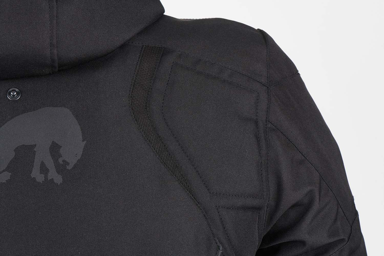 Furygan Shard Textile Jacket Black / Black FREE 1 YEAR Returns, FREE UK Delivery | ThrottleChimp