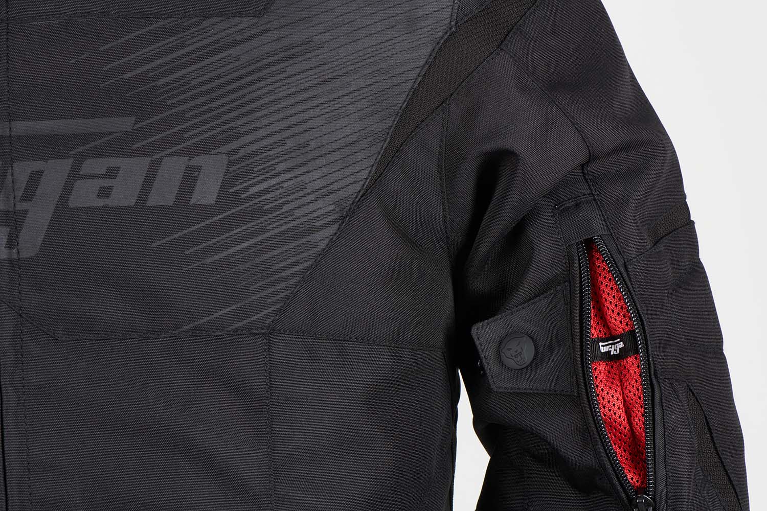 Furygan Shard Textile Jacket Black / Black FREE 1 YEAR Returns, FREE UK Delivery | ThrottleChimp