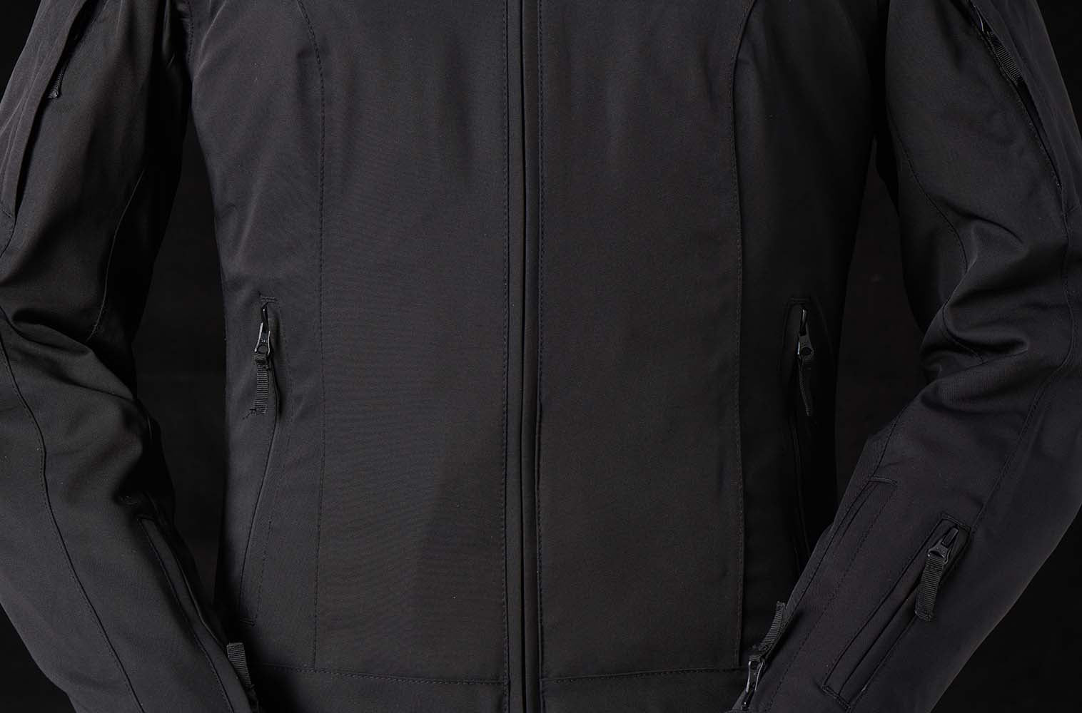 Furygan Jody Ladies Textile Jacket Black FREE 1 YEAR Returns, FREE UK Delivery | ThrottleChimp