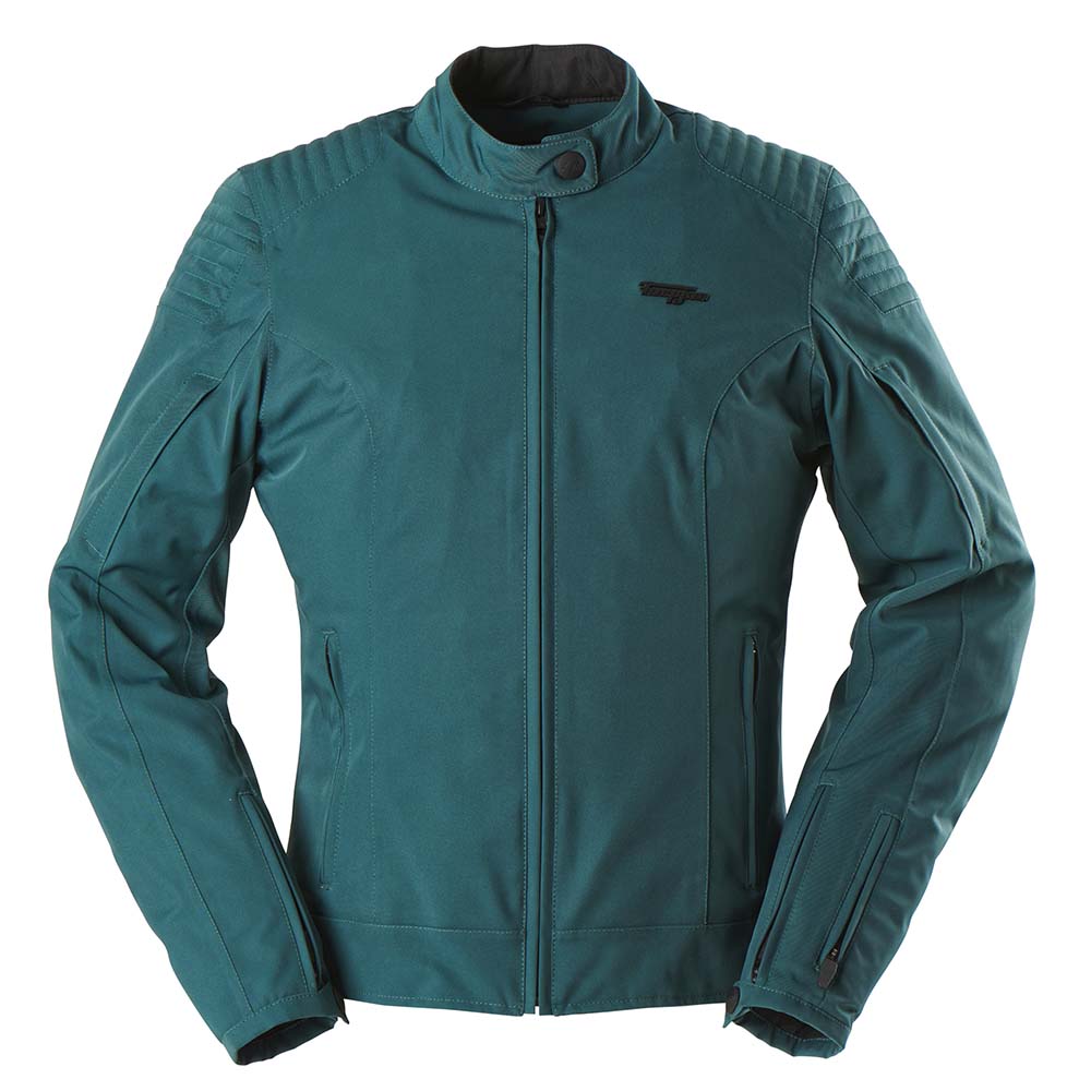 Furygan Jody Ladies Textile Jacket Green FREE 1 YEAR Returns, FREE UK Delivery | ThrottleChimp