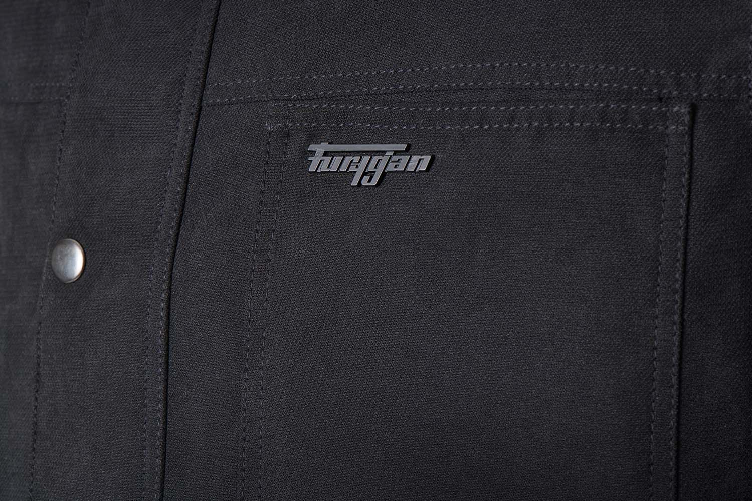 Furygan Marlon X Kevlar Jacket Black FREE 1 YEAR Returns, FREE UK Delivery | ThrottleChimp